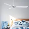 Image de Beacon Lighting Beacon Ventilateur de plafond Bayside Calypso blanc Ø 122 cm silencieux