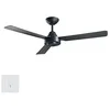 Image de Bayside Calypso Ventilateur de plafond à 3 pales Ø 122 cm avec commande murale pour intérieur et extérieur