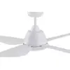 Image de Beacon Lighting Ventilateur de plafond LED Beacon Aria blanc silencieux 122 cm