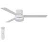 Image de Bayside Lagoon CTC Ventilateur de plafond ultra plat Blanc Ø 132 cm