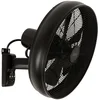 Image de Lucci AIR BK Ventilateur mural (Ø) 410 mm Couleur du boîtier (détails): noir