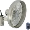 Image de LUCCI AIR Ventilateur mural Breeze avec télécommande, ventilateur mural pivotant automatique, Ø 46 cm, acier