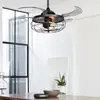 Image de Beacon Lighting Beacon ventilateur de plafond lumière Fanaway Industri noir silencieux