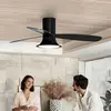 Image de Beacon Lighting Beacon Ventilateur de plafond avec lumière Flusso noir 132cm silencieux