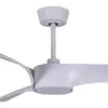 Image de Beacon Lighting Beacon Ventilateur de plafond avec lumière Line, blanc, Ø 132 cm silencieux
