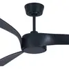 Image de Beacon Lighting Beacon Ventilateur de plafond avec lumière Line noir 132 cm silencieux