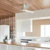 Image de Beacon Lighting Ventilateur de plafond Beacon Londo blanc, moteur à courant continu, Ø 132 cm,