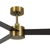 Image de Beacon Lighting Ventilateur Beacon avec éclairage Climate IV, laiton/noyer, silencieux