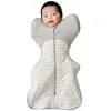 Image de Love To Dream Swaddle Up, Taille M 6-8,5 kg, White Dreamer, Coupe ajustée pour Un Sommeil réparateur, température 2,5 Tog (16-20 °C), Lavable en Machine et Double Fermeture éclair