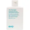 Image de Evo Shampoing Hydratant The Therapist 300ml - Shampoing sans Sulfate Qui Renforce les Cheveux - Shampoing Cheveux Colorés Avec Qui Nettoie en Douceur