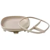 Image de b.box Assiette Ventouse pour Bébé 2-en-1 | Assiette à Ventouse | Séparateur Amovible pour s’Adapter à l’Âge de Bébé | Bords Incurvés pour un Ramassage Facile | 6 Mois et +
