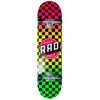 Image de RAD Unisexe - Adulte Checkers Progressive Skateboard Rasta 8"