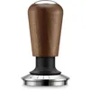 Image de Sage - The Force Gauge Tamper 54mm - Tasseur à Espresso Auto-nivelant, Pression Cohérente, Compatible avec Les Porte-filtres de 54mm - Noyer de Qualité Supérieure