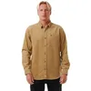 Image de RIP CURL CLASSIC SURF CORD LS Hemd 2024 dark khaki, S