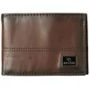 Image de Rip Curl Corpawatu Icon Slim Portefeuille pour homme Noir/marron clair, noir/marron, One Size, Rip Curl Portefeuille fin Corpawatu Icon pour homme