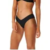 Image de Rip Curl Bas de bikini hipster de qualité supérieure pour femme, noir, Taille L