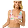 Image de Rip Curl 2025 Cala Vadella Haut de Bikini Dos Nu pour Femme 0NJWSW - Multico, Noir, Taille M