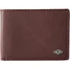 Image de Rip Curl Portefeuille STASHED RFID All Day pour homme, cognac, Taille unique
