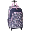 Image de Rip Curl Sac à dos à roulettes fille Ozone 30L imprimé tropical marine/rose - Polyester recyclé - Sac scolaire trolley CE2 CM1 CM2