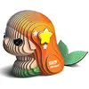 Image de EUGY Sirène - Puzzle 3D N° 050 - Jouet Créatif en Carton Recyclé - pour Enfants dès 6 Ans et Adultes Jusqu’à 99 Ans - Puzzle Éducatif et Écologique