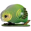 Image de EUGY Kakapo - Puzzle 3D N° 099 - Jouet Créatif en Carton Recyclé - pour Enfants dès 6 Ans et Adultes Jusqu’à 99 Ans - Puzzle Éducatif et Écologique