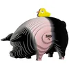 Image de EUGY Cochon   Puzzle 3D N° 128   Jouet Créatif en Carton Recyclé   pour Enfants dès 6 Ans et Adultes Jusqu’à 99 Ans  Puzzle Éducatif et Écologique