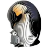 Image de EUGY Manchot Empereur Penguin - Puzzle 3D N° 131 - Jouet Créatif en Carton Recyclé - pour Enfants dès 6 Ans et Adultes Jusqu’à 99 Ans - Puzzle Éducatif et Écologique