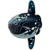Image de EUGY Poisson-Lune   Puzzle 3D N° 132   Jouet Créatif en Carton Recyclé   pour Enfants dès 6 Ans et Adultes Jusqu’à 99 Ans  Puzzle Éducatif et Écologique