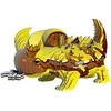 Image de EUGY Diable Cornu   Puzzle 3D N° 135   Jouet Créatif en Carton Recyclé   pour Enfants dès 6 Ans et Adultes Jusqu’à 99 Ans  Puzzle Éducatif et Écologique
