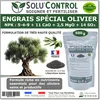 Image de ENGRAIS Spécial OLIVIER 500 g - SoluControl - Formulation haute qualité Organo-Minerale - NPK 5-4-9 - Utilisable en Agriculture BIOLOGIQUE