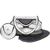 Image de Deryan Lit de Voyage pour Petits Enfants avec Matelas - De la Naissance Jusqu'à 4,5 Ans - Tente Bébé Pop-Up Montée en 2 Secondes - Moustiquaire et Sac de Voyage Inclus - 136x84x62cm (Argent)