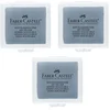 Image de FABER-CASTELL Lot de 3 Gommes modélable mie de pain Art Eraser grise