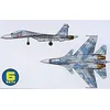 Image de Trumpeter 1 : 350   Sukhoi Su-33ub Flanker (Lot de 6)