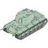 Image de Trumpeter 1:72 - KV-2 Russe avec 107 mm ZIS-6
