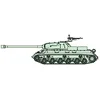 Image de Trumpeter 07163 modèle Kit de Russian JS 3 with BL 9, 122 mm
