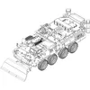 Image de Trumpeter 1:72 - M1132 Stryker Ingénieur Équipe Véhicule w/SOB