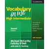Image de Vocabulary in Use High Intermediate Student's Book with Answers