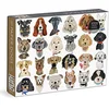 Image de Galison 9780735371941 Paper Dogs Jigsaw Puzzle, Multicoloured, 1000 Pieces