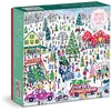 Image de Galison 9780735375840 Michael Storrings Christmas Tree Farm Jigsaw Puzzle, Multicoloured, 1000 Pieces