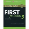 Image de Cambridge English First for Schools 3 Student's Book with Answers