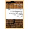 Image de Discours prononcés dans l'Académie françoise, le mercredi XIV mai M. DCC. LXXXVIII en occasion ou reconditionné