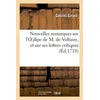 Image de Nouvelles remarques sur l'Oedipe de M. de Voltaire (Arouet dit), et sur ses lettres critiques en occasion ou reconditionné