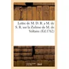Image de Lettre de M. D. R. a M. de S. R. sur la Zulime de M. de Voltaire en occasion ou reconditionné