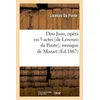 Image de Don Juan, opéra en 5 actes [de Lorenzo da Ponte], musique de Mozart, (Éd.1867) en occasion ou reconditionné