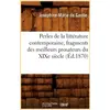 Image de Perles de la littérature contemporaine, fragments des meilleurs prosateurs du XIXe siècle (Éd.1870)