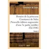 Image de Pensées de la princesse Constance de Salm Nouvelle édition augmentée d'une 3e partie inédite en occasion ou reconditionné