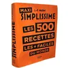 Image de Maxi Simplissime les 500 recettes les + faciles du monde en occasion ou reconditionné