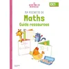 Image de Ma pochette de maths CE1 - Les Pochettes Ateliers - Guide ressources en occasion ou reconditionné