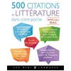 Image de 500 citations de français dans votre poche en occasion ou reconditionné