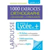 Image de 1000 exercices d'orthographe spécial Lycée et + en occasion ou reconditionné